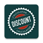 discount calculator android application logo